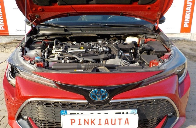 Toyota Corolla cena 53900 przebieg: 61256, rok produkcji 2019 z Pabianice małe 667